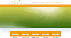 Desktop Screenshot of normindus.com
